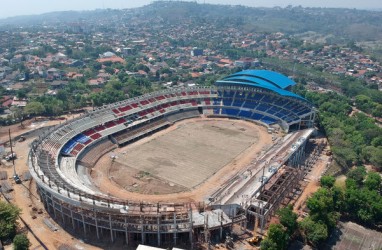 Pembangunan Stadion Jatidiri Semarang Hampir Rampung