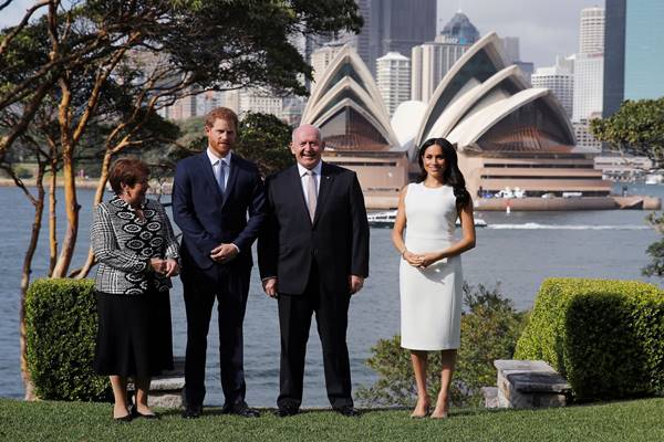 Pangeran Harry dan Meghan Markle mengunjungi Sydney Australia - Istimewa