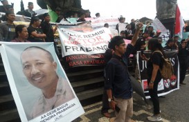 Tolak Remisi Pembunuh Wartawan, Insan Media Bali Timur Gelar Aksi Damai