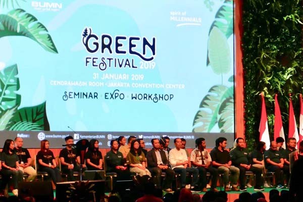 Buka Green Festival 2019, Ini Harapan Jokowi kepada Generasi Milenial