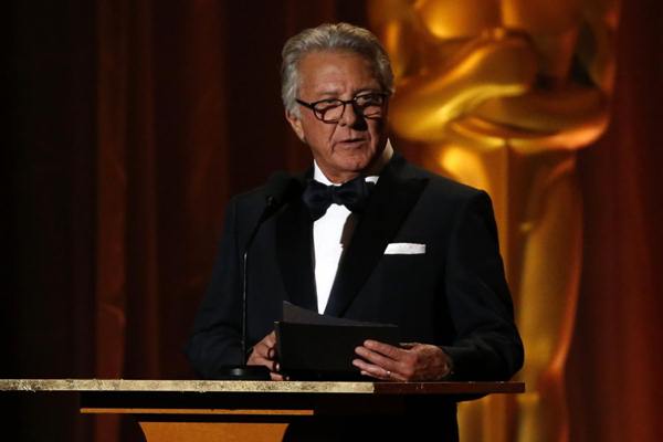 Aktor pemenang Oscar Dustin Hoffman - Reuters 
