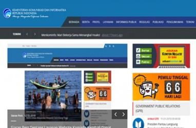 Kemenkominfo Minta Maaf Situs Web Kominfo.go.id Sempat Down 