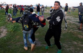 Seorang Tewas dan 40 Terluka Ditembak Israel saat Demo di Jalur Gaza