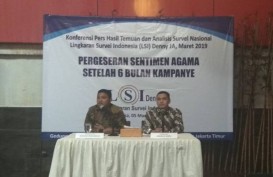 LSI Denny JA : Pertarungan Pilpres 2019 Sudah Selesai 