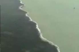 Viral Air Laut Terpisah di Bawah Jembatan Suramadu