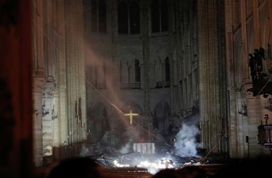 Pembangunan Kembali Gereja Notre Dame Ditarget Lima Tahun