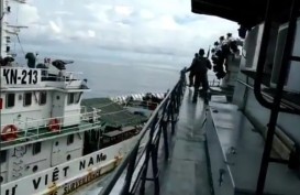 Kapal Dinas Perikanan Vietnam Menabrak KRI Tjiptadi 381, Indonesia Sampaikan Protes