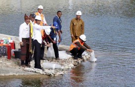 Resmikan Bendungan Rotiklot, Jokowi : Jurusnya Harus Dimulai dari Air