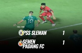 Liga 1: PSS Sleman vs Semen Padang 1-1. Ini Videonya