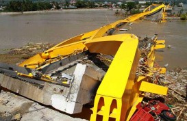 Kementerian PUPR Bangun Kembali Jembatan Kuning Palu