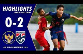 AFF U15: Thailand Tekuk Indonesia  2-0, Kontra Malaysia di Final. Ini Videonya