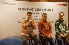 Perluas Jangkauan di Banten, Link Net (LINK) Gandeng Astra Infra