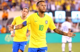 Brasil vs Kolombia Skor 2 - 2, Neymar Cetak Gol