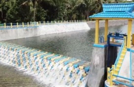 Bendung Modular Dipakai untuk Naikkan Muka Air Sungai Gugubali 