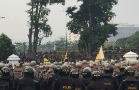Buntut Ricuh Demo Mahasiswa, Satu Anggota Polisi Terluka Parah Masih Dirawat