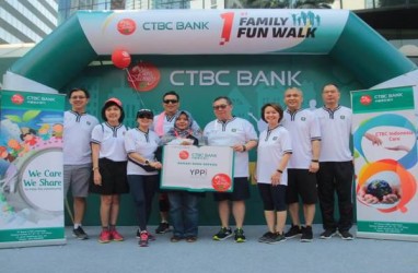Bank CTBC Dukung Gerakan Sadar Pola Hidup Sehat serta Peningkatan Literasi dan Budaya Baca