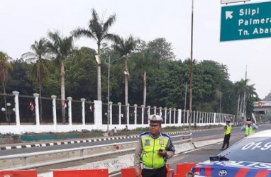 Jelang Pelantikan Jokowi-Ma'ruf Amin, Ruas Jalan Seputar Istana Ditutup, Lalu Lintas Dialihkan