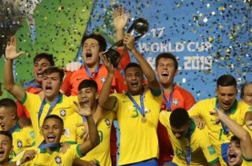 Brasil Juara Piala Dunia U-17, Hajar Meksiko di Final