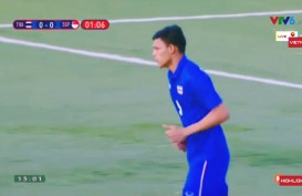 Thailand Hajar Singapura 3-0, Laos Tekuk Brunei 3-0
