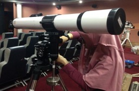 Gerhana Matahari Cincin, Planetarium Jakarta Dipadati…