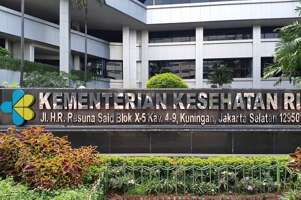 Gedung Kementerian Kesehatan RI di Jakarta. -Bisnis.com - Samdysara Saragih