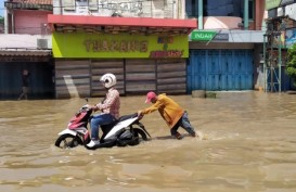 Banjir di Kabupaten Bandung Masih Belum Surut 