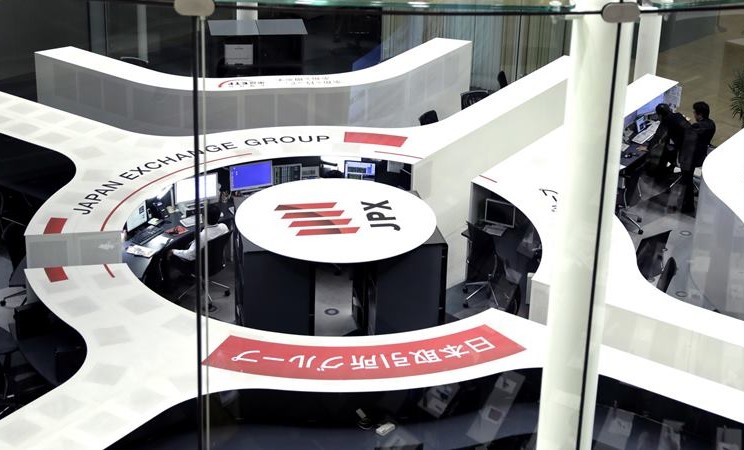 Tokyo Stock Exchange atau Bursa Saham Tokyo, Jepang. -  Kiyoshi Ota / Bloomberg