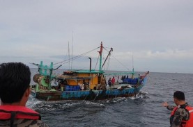 KKP Tangkap 2 Kapal Asing Berbendera Myanmar di Selat…