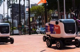 Hindari Corona, Kolombia Uji Coba Robot Pengantar Makanan