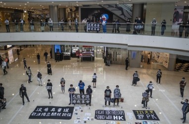 Gelombang Protes Warga Hong Kong Berlanjut di Tengah Pandemi