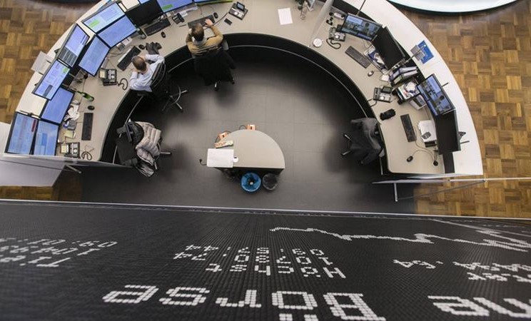 Bursa Efek Frankfurt, Jerman. - Bloomberg