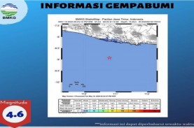 Pacitan Digoyang Gempa Guncangannya Terasa Sampai Jogja Kabar24 Bisnis Com