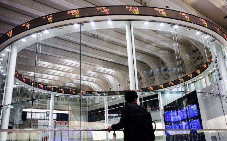 Tokyo Stock Exchange. - Bloomberg