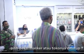 New Normal Jateng, Ganjar: Tak Pakai Masker Toko Ditutup, Pengunjung Disuruh Keluar