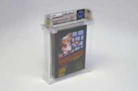 Kaset Game Legendaris Super Mario Bros Terjual Rp1,4…