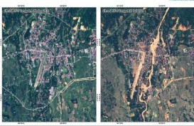 Begini Citra Satelit Luwu Utara Sebelum & Sesudah Banjir Bandang