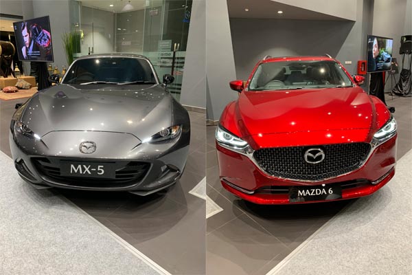 Mazda MX-5, dan Mazda 6.  - foto Mazda
