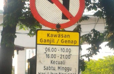PSBB Jakarta, Sistem Genap Ganjil Kendaraan Pribadi Ditiadakan