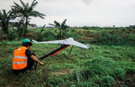 Terra Drone Survei Topografi Area Tambang KKB di Jambi