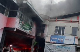 Pasar Wage Purwokerto Terbakar, 10 Mobil Damkar Dikerahkan