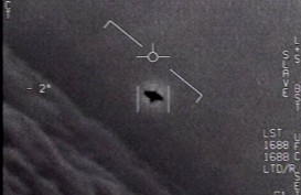 Temuan Baru, Ada Objek Aneh Mirip UFO Terekam Angkatan Laut AS