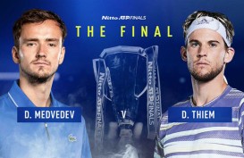 Nadal Ikut Djokovic Kandas, Thiem vs Medvedev di Laga Puncak ATP Finals