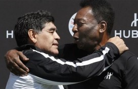 Maradona Meninggal Dunia, Begini Reaksi Pele sang Rival