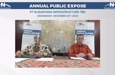 Nusantara Infrastructure (META) Incar Pendapatan Naik 50 Persen pada 2021