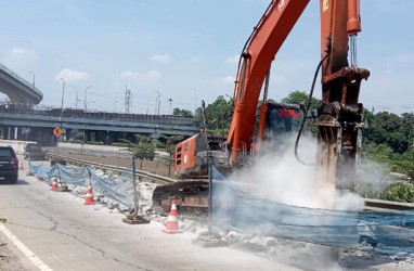 Hati-Hati! Ada Pekerjaan Perbaikan Jembatan di Ruas Tol Jagorawi