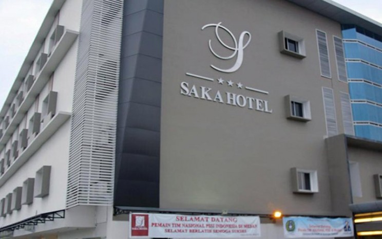 Hotel Saka Medan. Hotel yang memiliki kapasitas 108 kamar ini adalah satu dari tiga hotel yang dimiliki oleh PT Intikeramik Alamasri Industri Tbk (IKAI). - Intikeramik