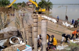 BBWS Pemali Juana Mulai Perbaiki Tanggul Sungai Gelis