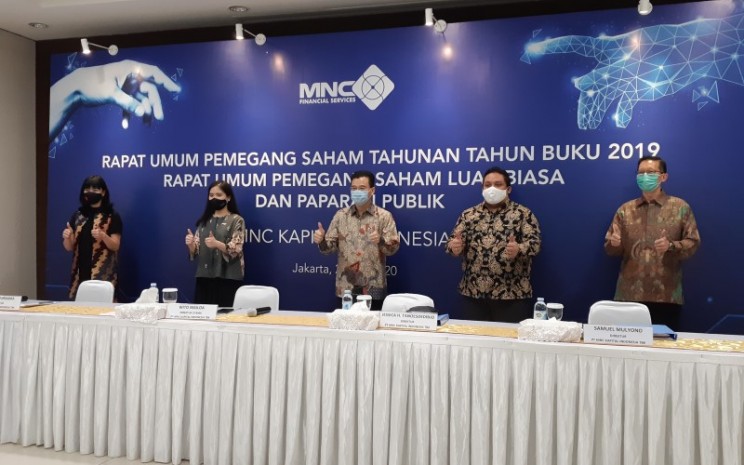 Rapat Umum Pemegang Saham Tahunan (RUPST) PT MNC Kapital Tbk Tahun Buku 2019 - Istimewa