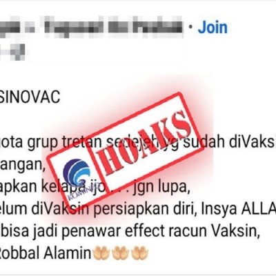 Cek Fakta Air Kelapa Hijau Bisa Ralisir Dampak Racun Vaksin Covid 19 Kabar24 Bisnis 