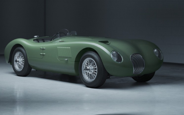 Jaguar Classic Tipe C. Dari 53 tipe Jaguar C yang dibangun pada 1950-an, sebanyak 43 unit dijual kepada pemilik pribadi.  - Jaguar